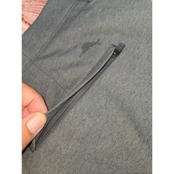 Tommy Bahama Mens 42x30 Gray Recycled Polyester Pants - Picture 7 of 9